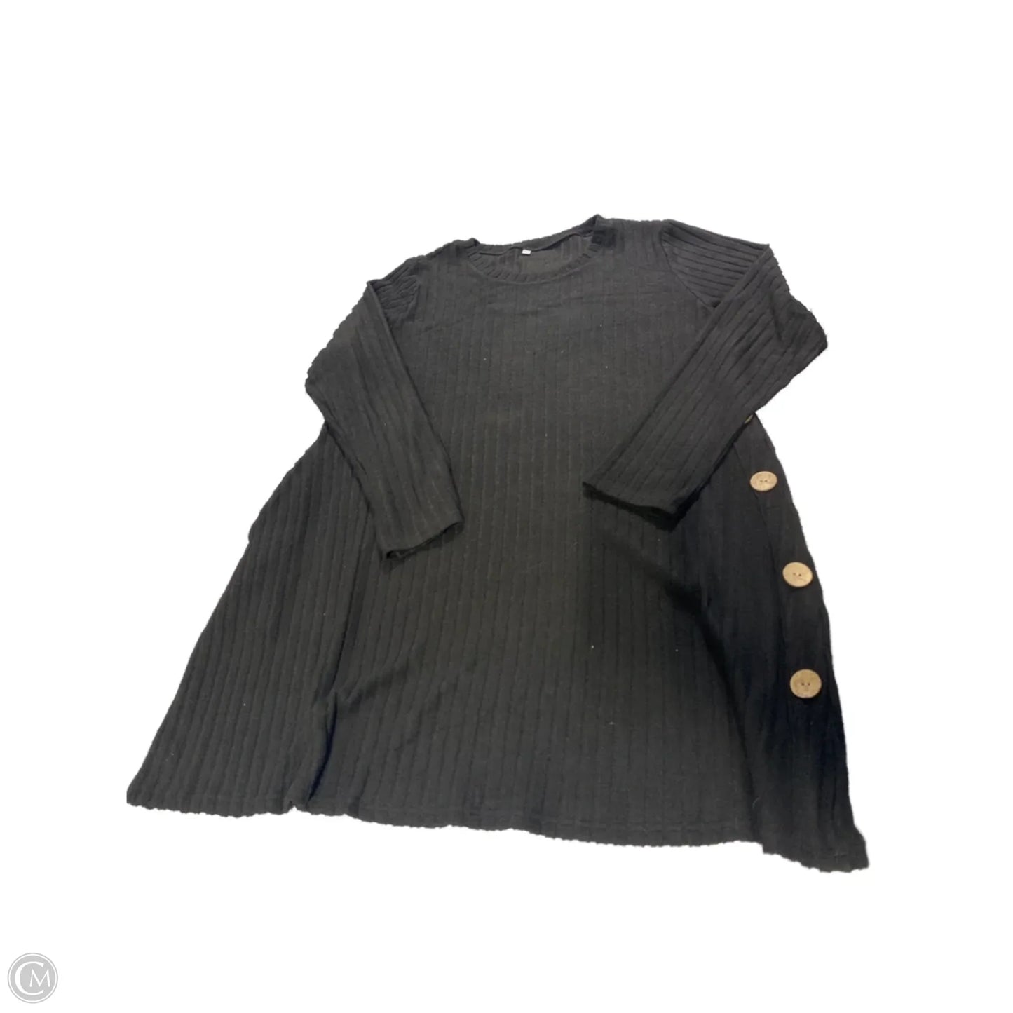 Sweater By Cme In Black, Size: 2x