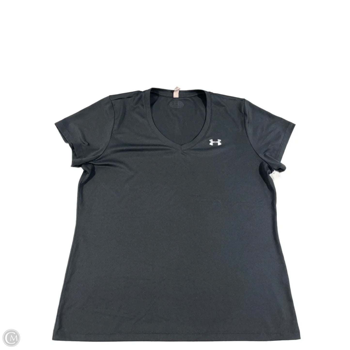 Top Short Sleeve By Under Armour In Black, Size: Xxl
