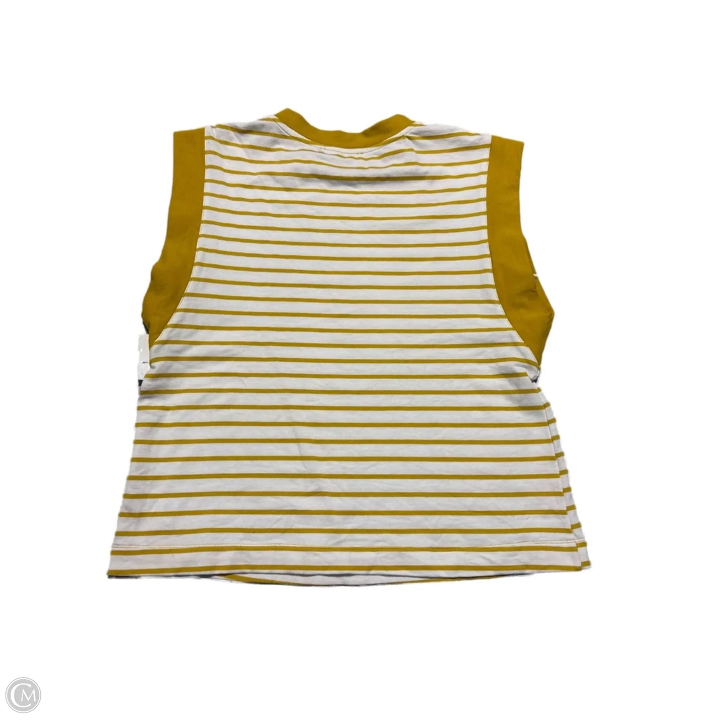 Top Sleeveless By Doe & Rae In Striped Pattern, Size: S