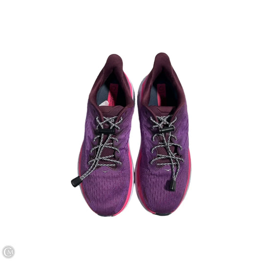 Shoes Athletic By Hoka In Purple, Size: 9