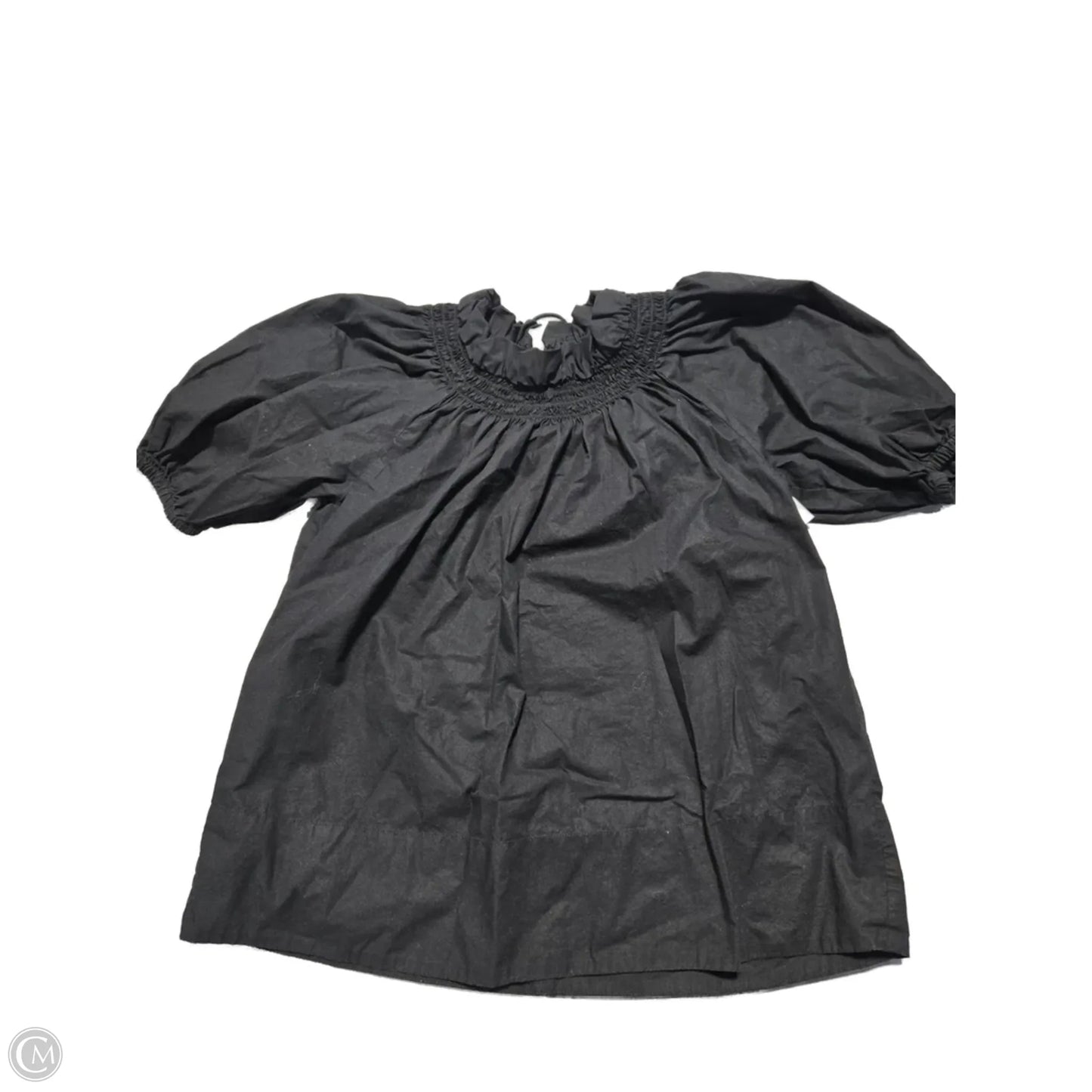 Top Short Sleeve By J. Crew In Black, Size: Xs