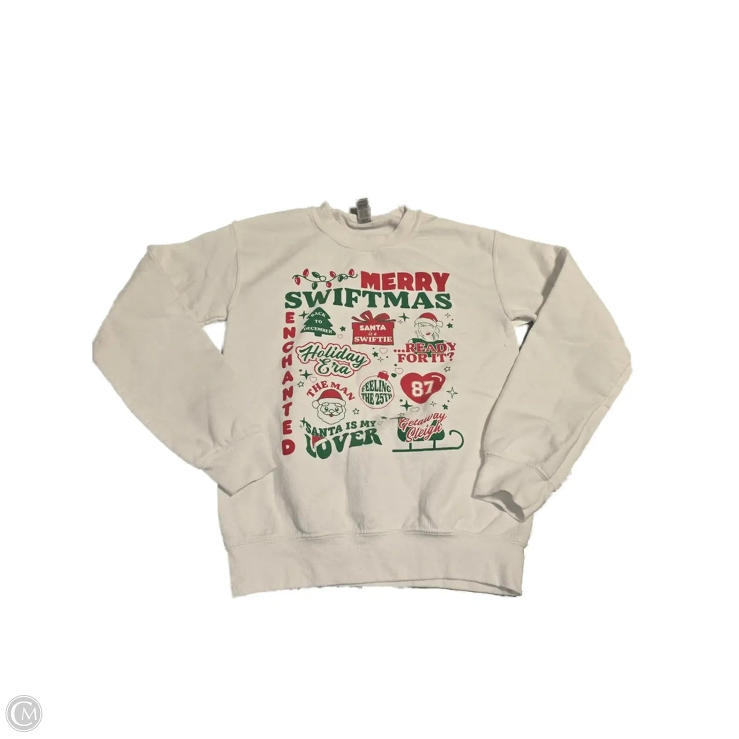 Sweatshirt Crewneck By Cmf In White, Size: Xs
