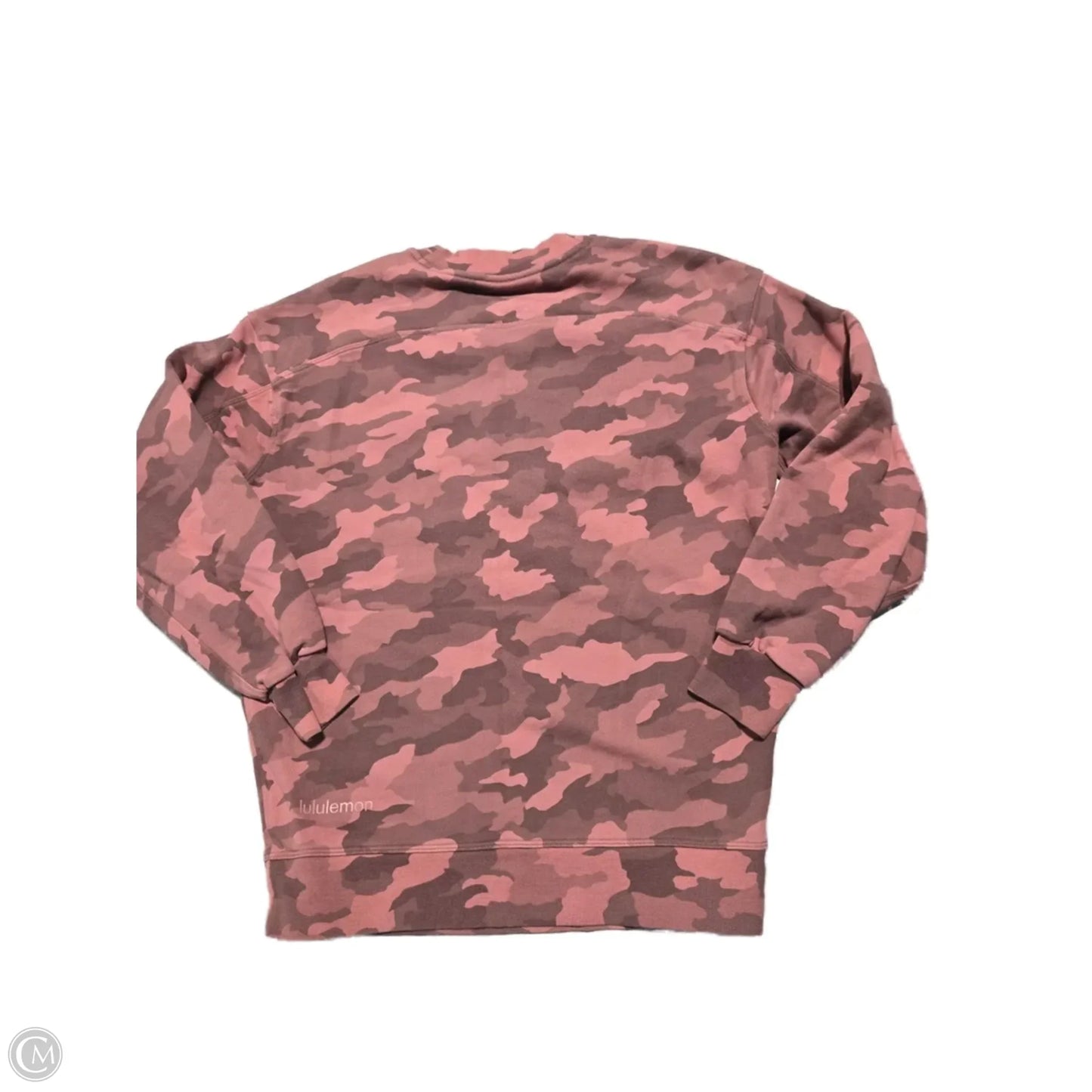 Sweatshirt Crewneck By Lululemon In Camouflage Print, Size: S