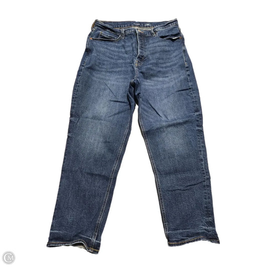 Jeans Straight By Old Navy In Blue Denim, Size: 16