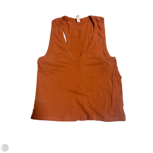 Tank Top By Free People In Orange, Size: M