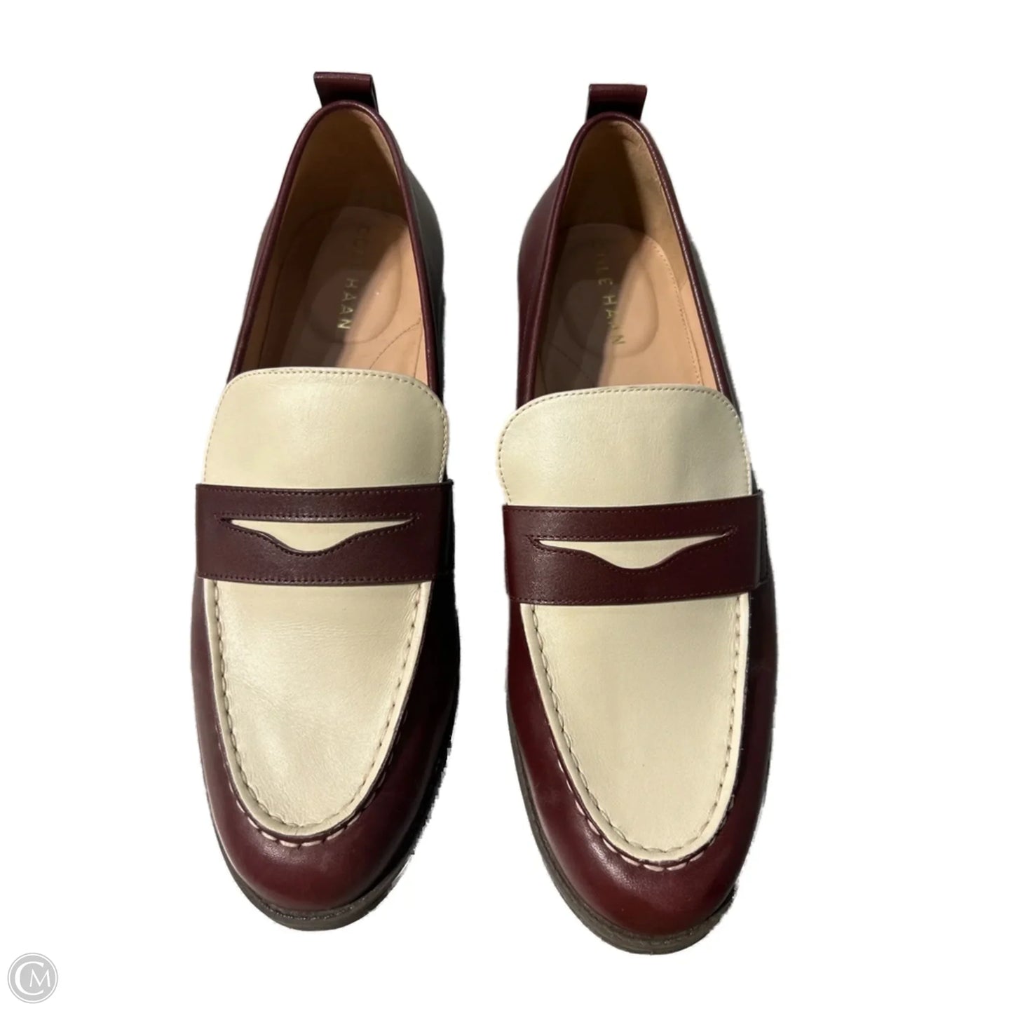 Shoes Flats By Cole-haan In Maroon, Size: 10