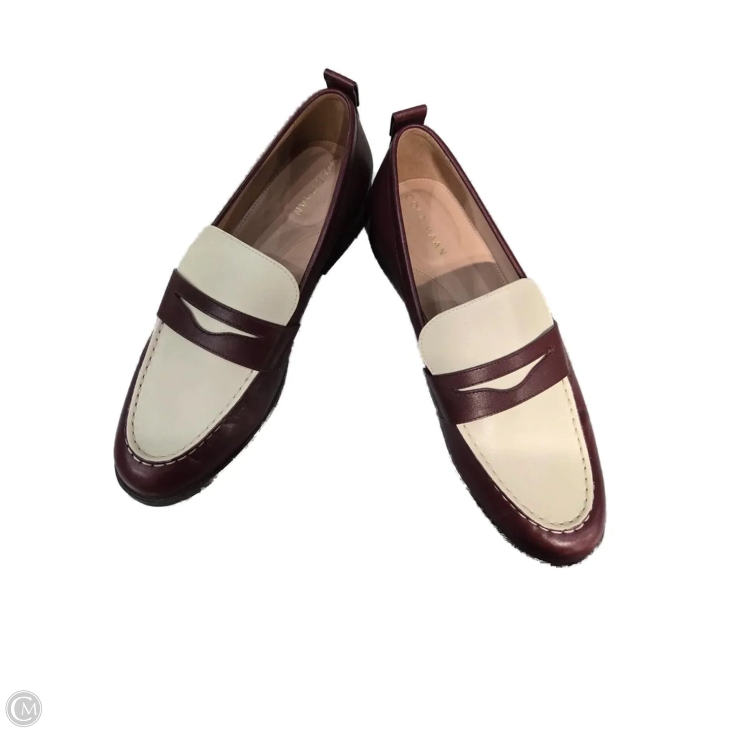 Shoes Flats By Cole-haan In Maroon, Size: 10