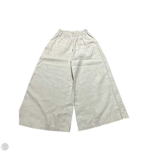 Pants Linen By Anthropologie In Tan, Size: Xs