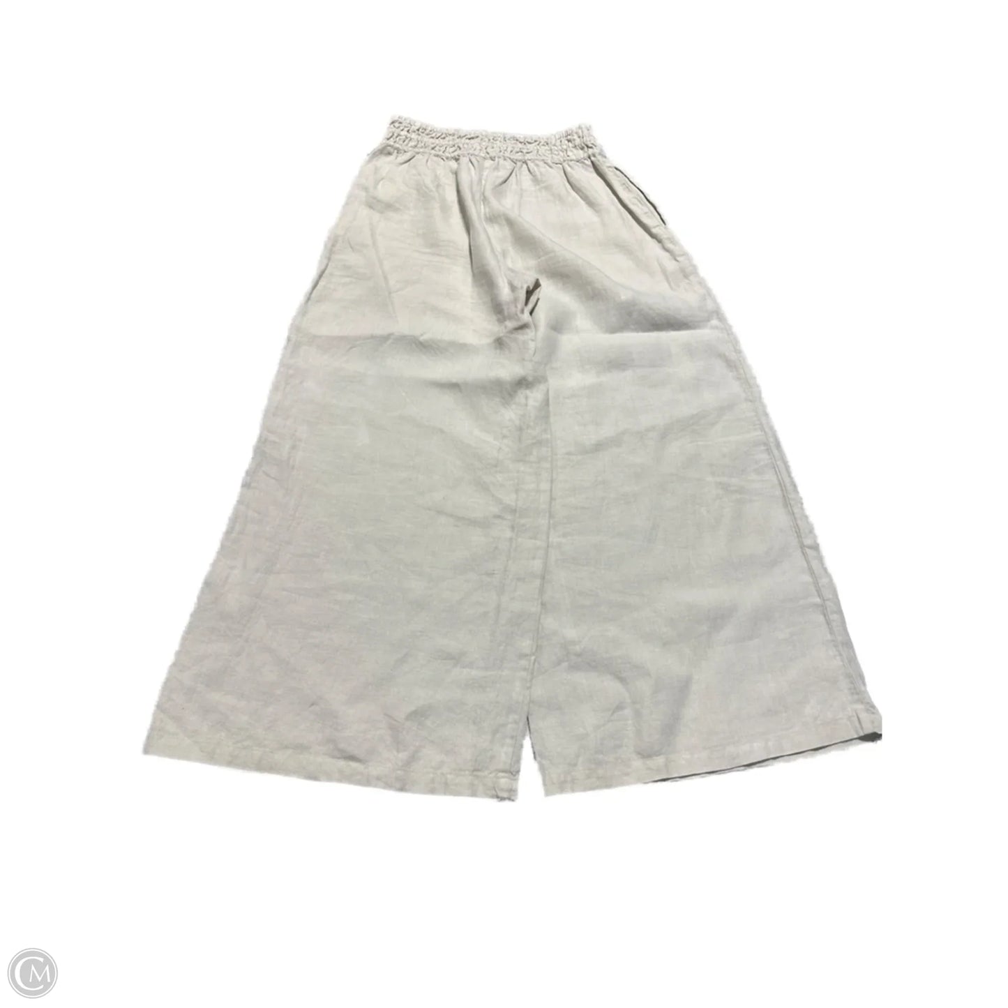 Pants Linen By Anthropologie In Tan, Size: Xs