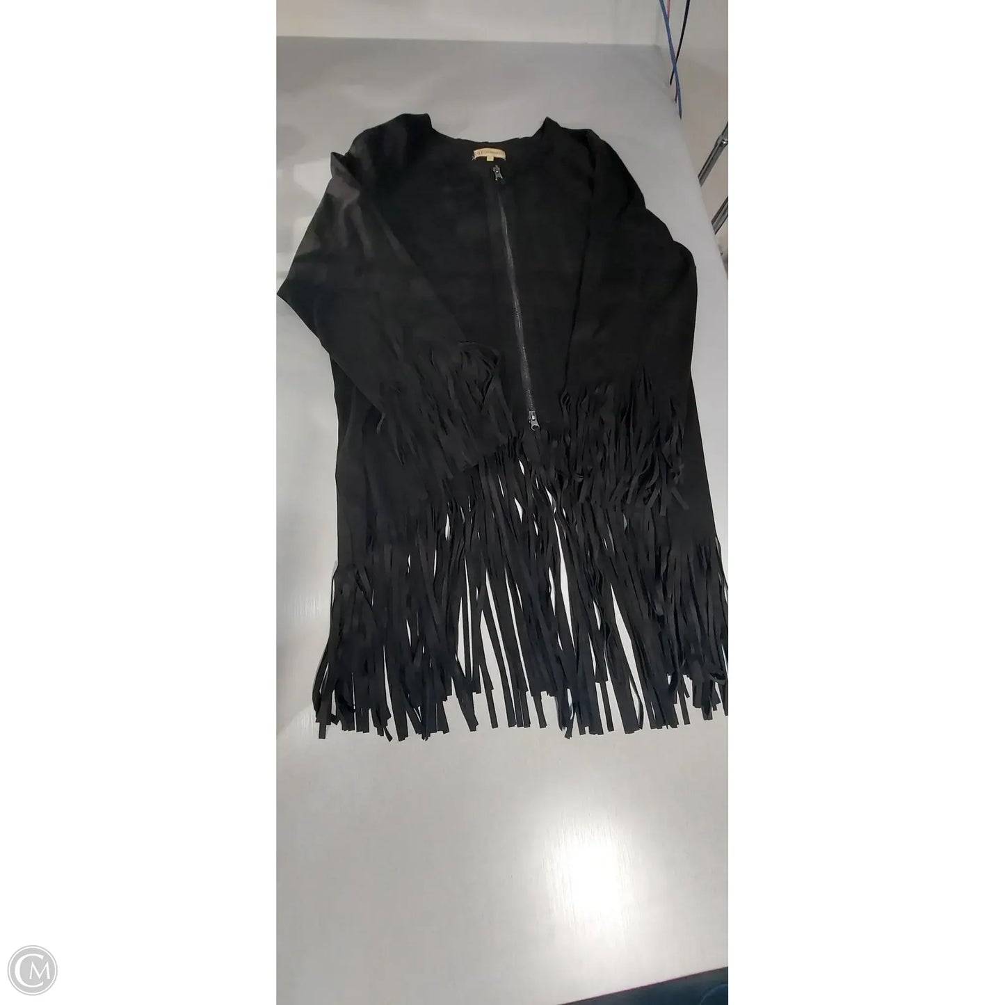 Jacket Moto By Democracy In Black, Size: 1x