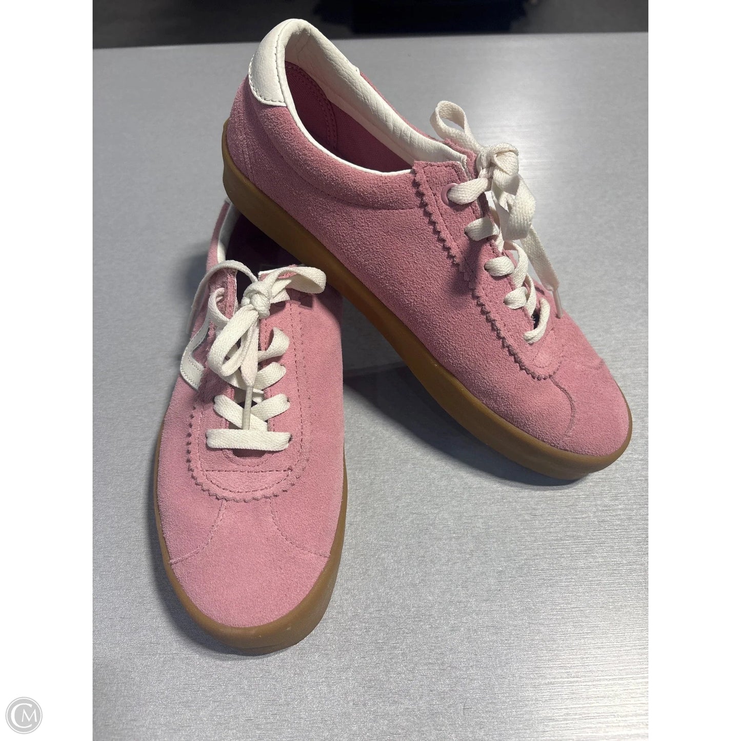 Shoes Sneakers By Vans In Pink, Size: 7.5