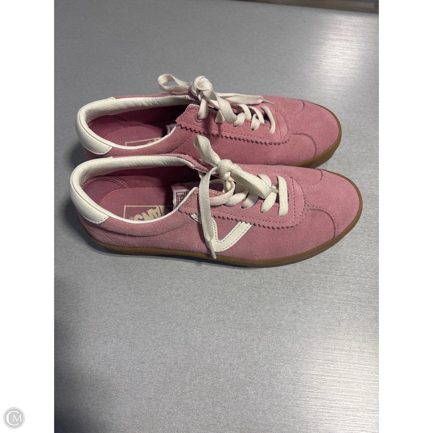 Shoes Sneakers By Vans In Pink, Size: 7.5