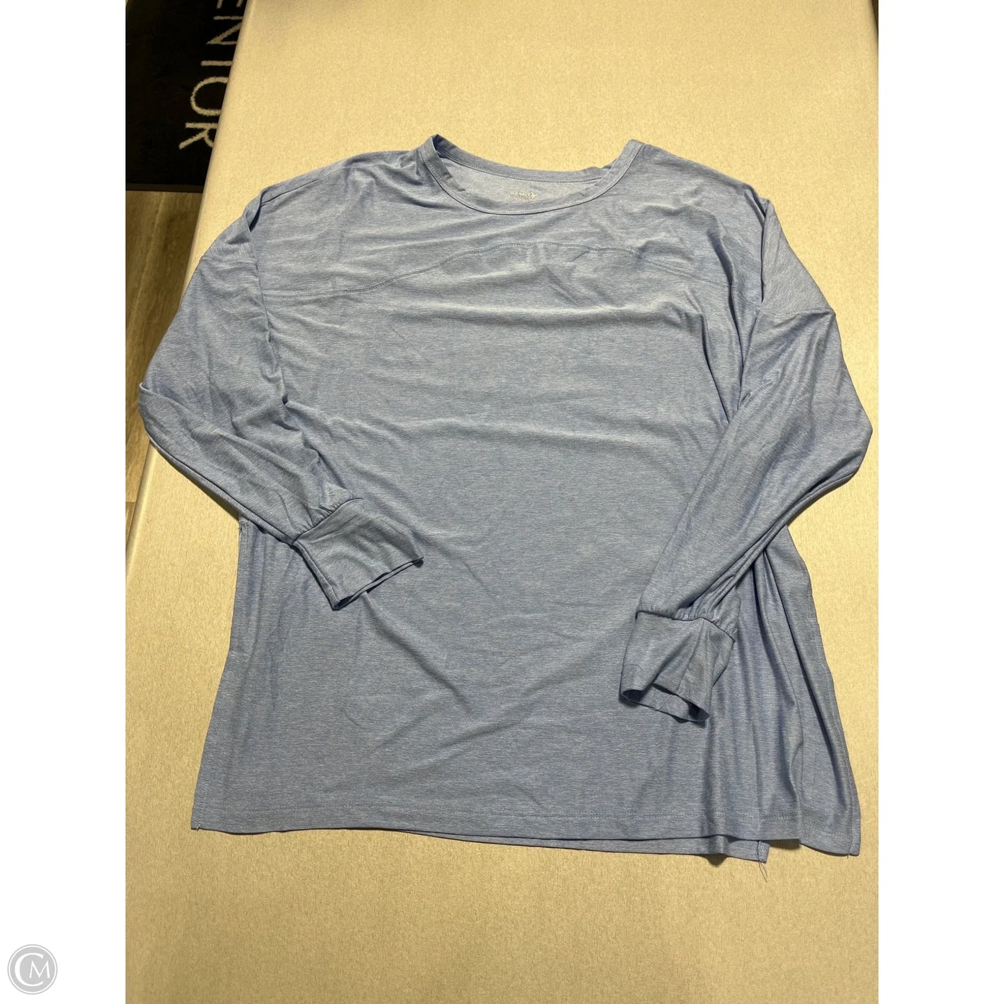 Top Long Sleeve By Old Navy In Blue, Size: M