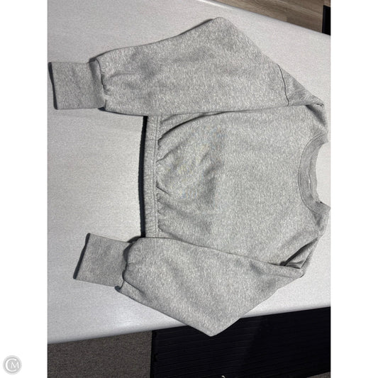 Sweatshirt Crewneck By Joy Lab In Grey, Size: M