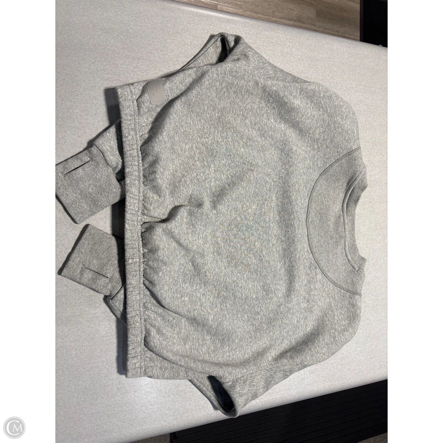 Sweatshirt Crewneck By Joy Lab In Grey, Size: M