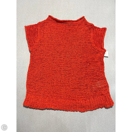 Top Short Sleeve By J. Crew In Red, Size: M