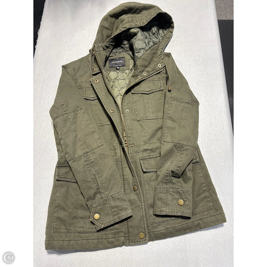 Jacket Shirt By Lucky Brand In Green, Size: S
