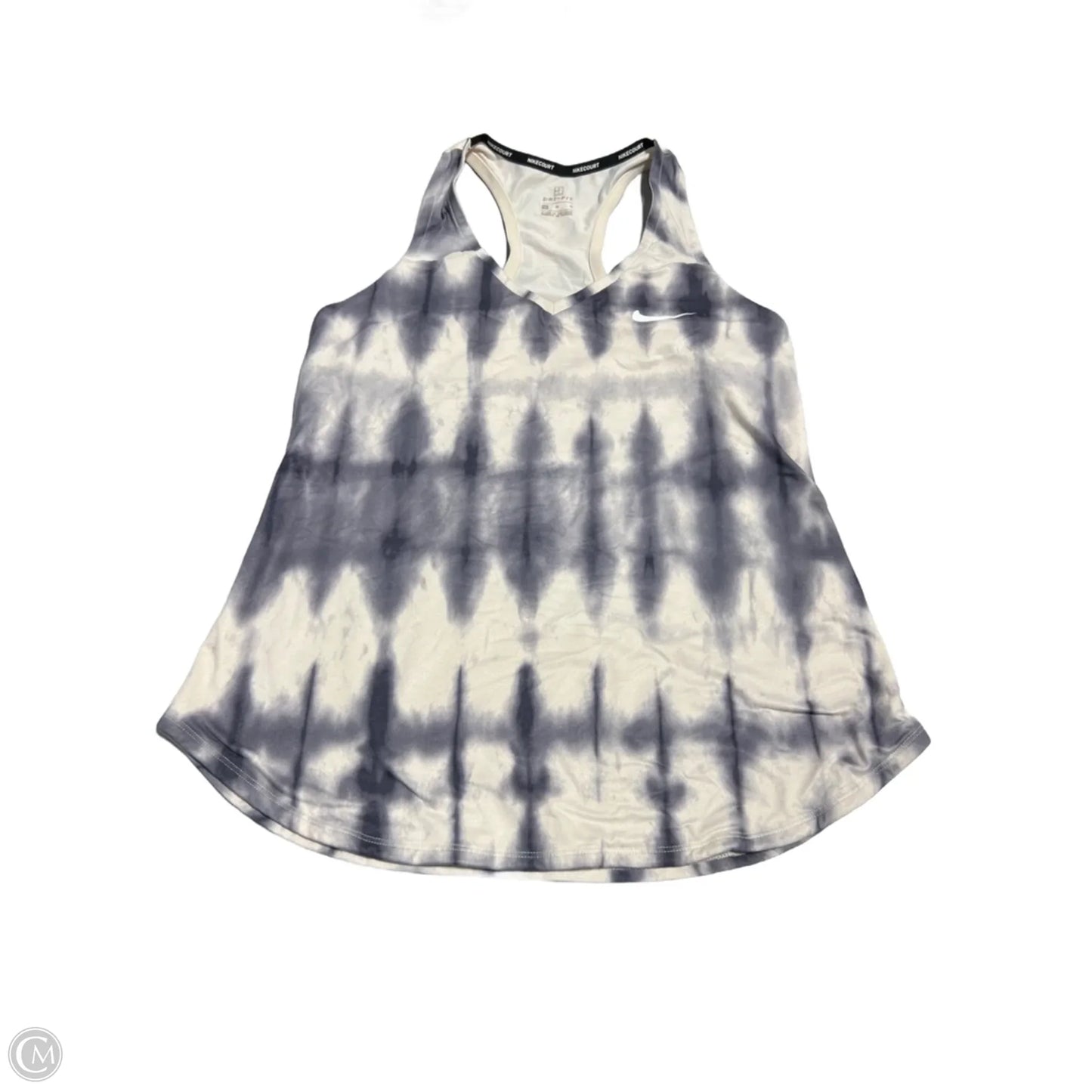 Tank Top By Nike In Tie Dye Print, Size: M