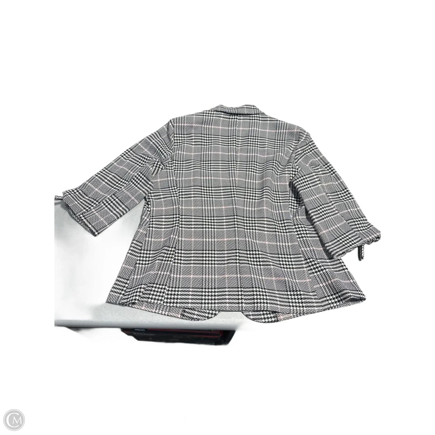Blazer By Elle In Black & White, Size: Xl