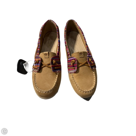 Shoes Flats By Sperry In Tan, Size: 9