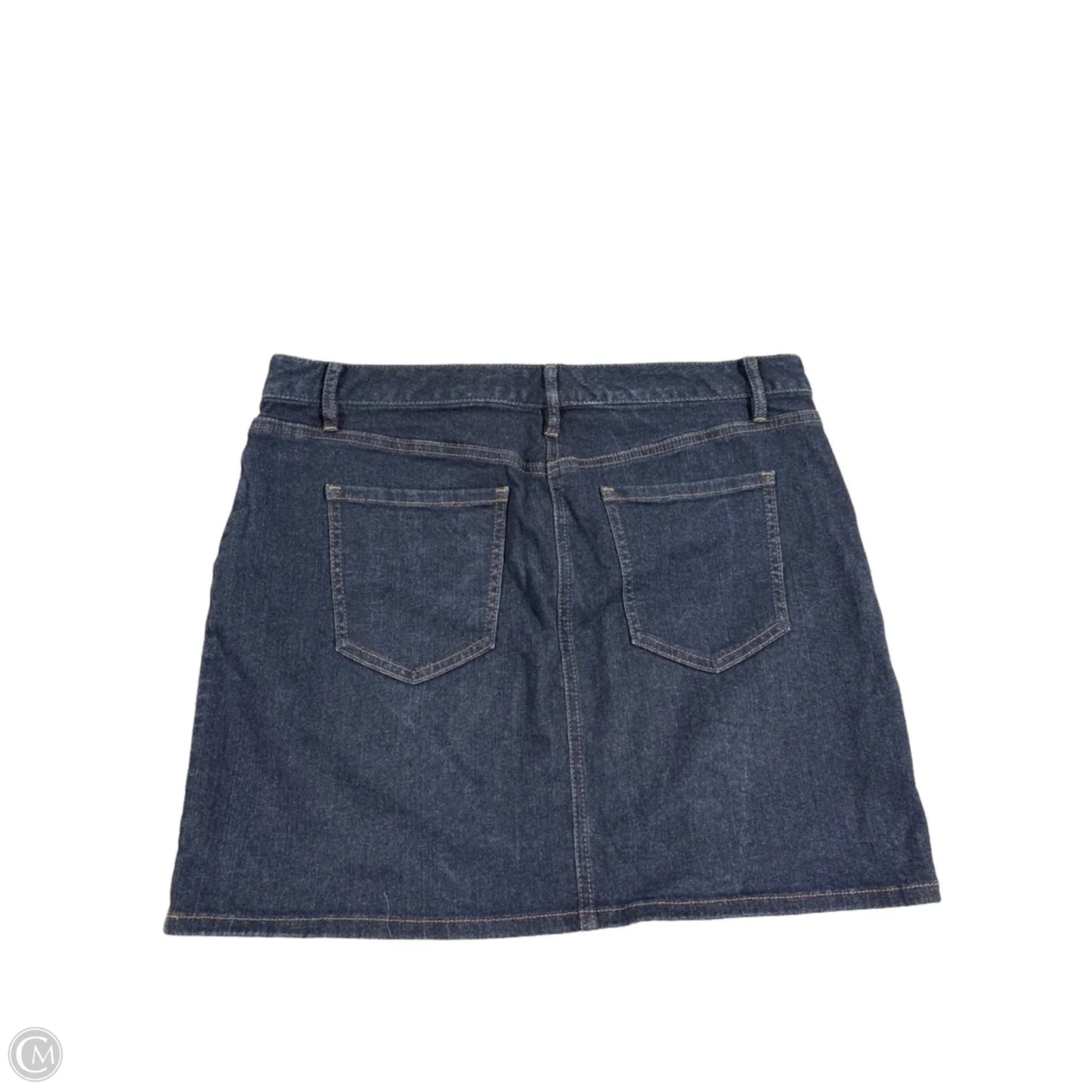 Skirt Mini & Short By Loft In Blue Denim, Size: 6