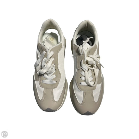 Shoes Sneakers By Cmf In Tan & White, Size: 6