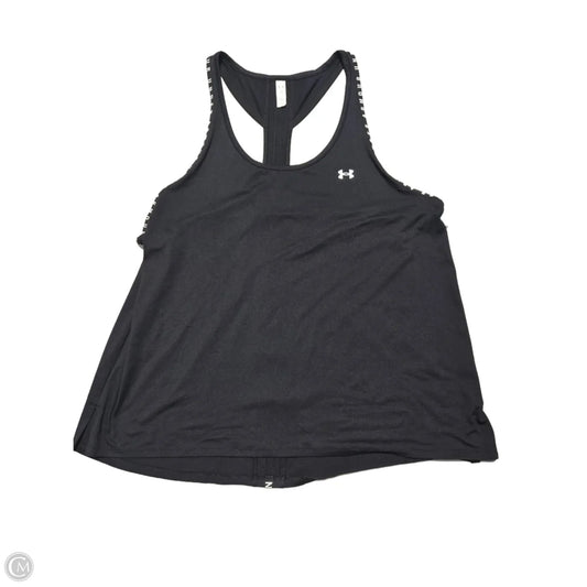 Athletic Tank Top By Under Armour In Black, Size: Xxl