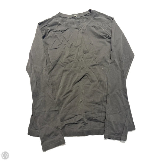 Athletic Top Long Sleeve Crewneck By Cmc In Black, Size: S