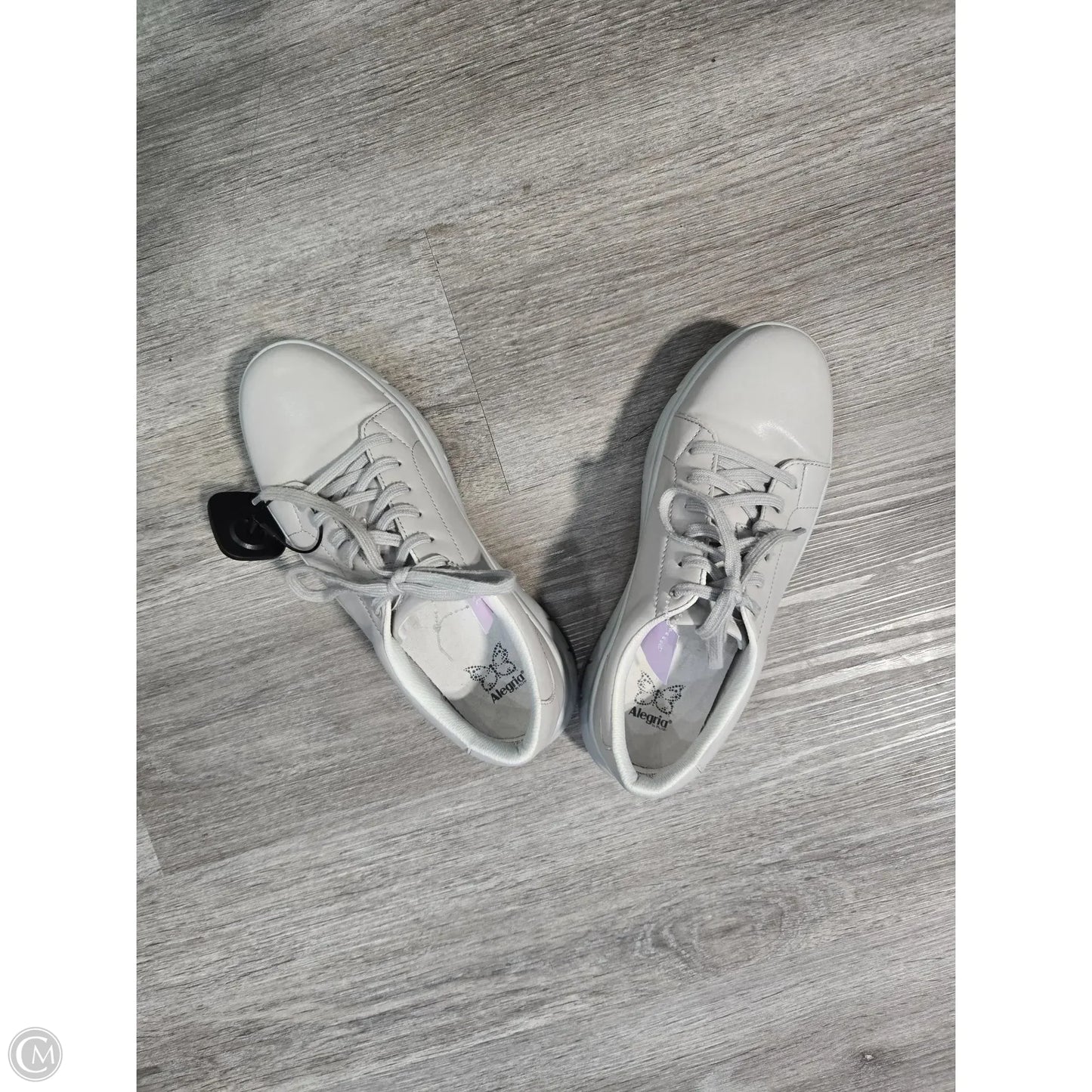 Shoes Flats By Alegria In Grey, Size: 10