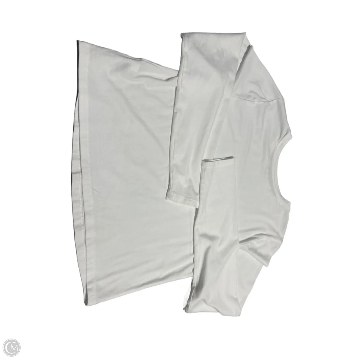 Top Long Sleeve By Old Navy In White, Size: L