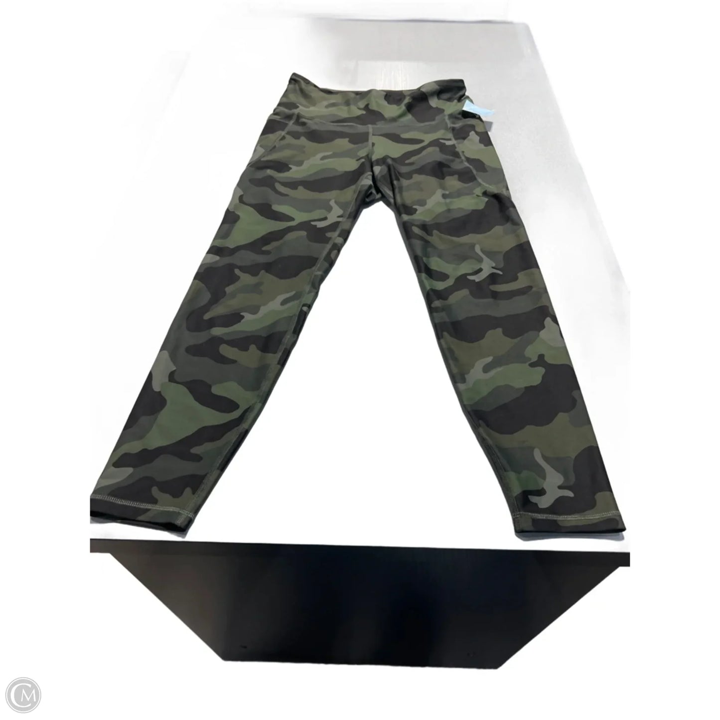 Athletic Leggings By Old Navy In Camouflage Print, Size: L