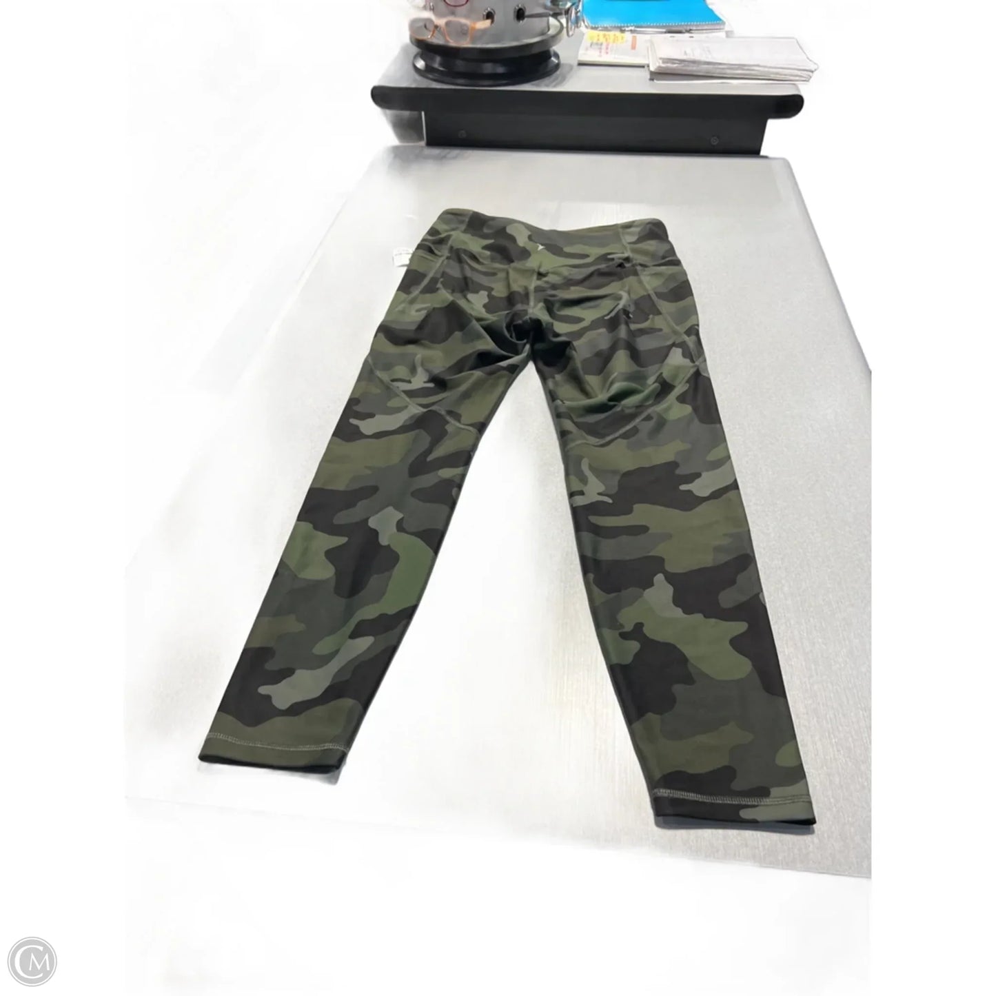 Athletic Leggings By Old Navy In Camouflage Print, Size: L