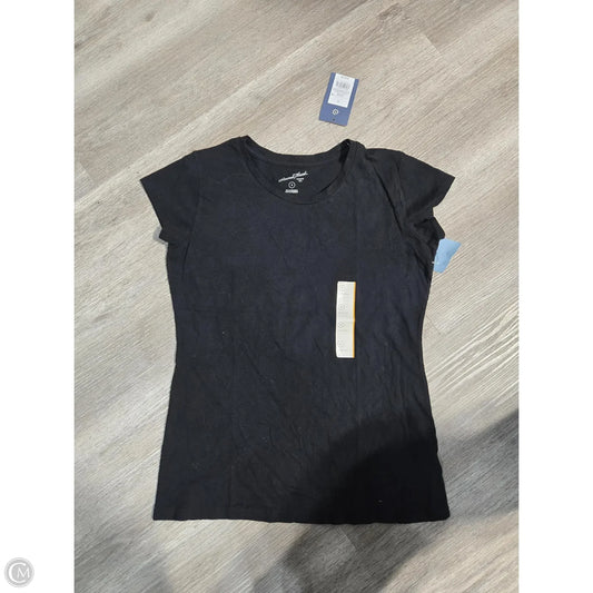 Top Short Sleeve Basic By Universal Thread In Black, Size: S