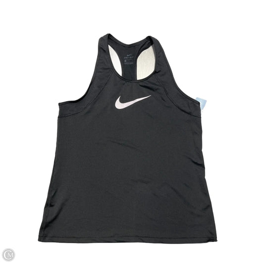 Athletic Tank Top By Nike In Black, Size: L