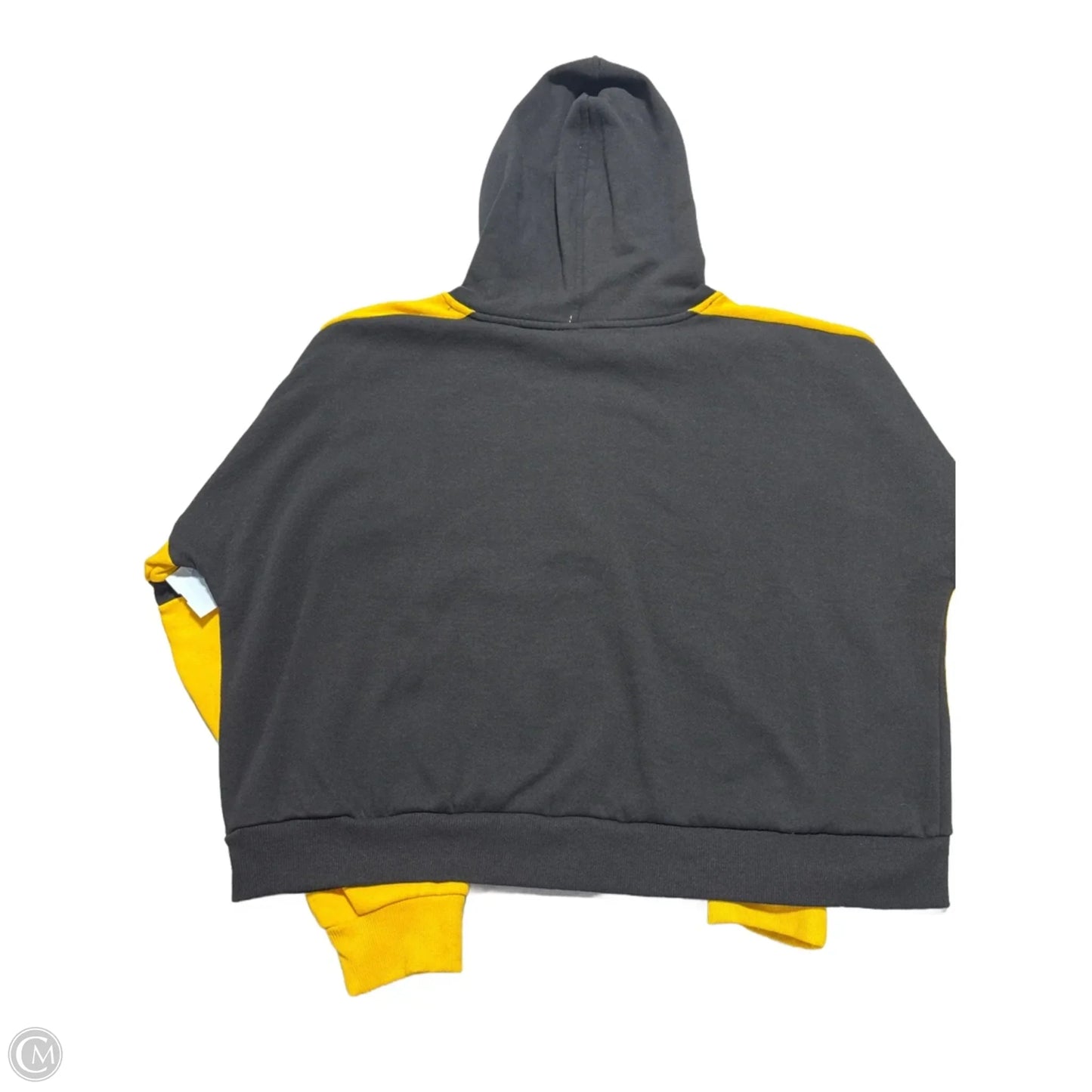 Sweatshirt Hoodie By Colosseum In Black & Yellow, Size: Xxl