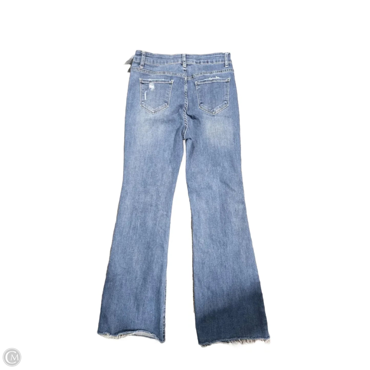 Jeans Flared By Cmf In Blue Denim, Size: 6