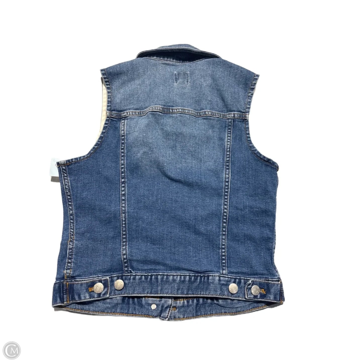 Vest Other By J. Crew In Blue Denim, Size: Xs