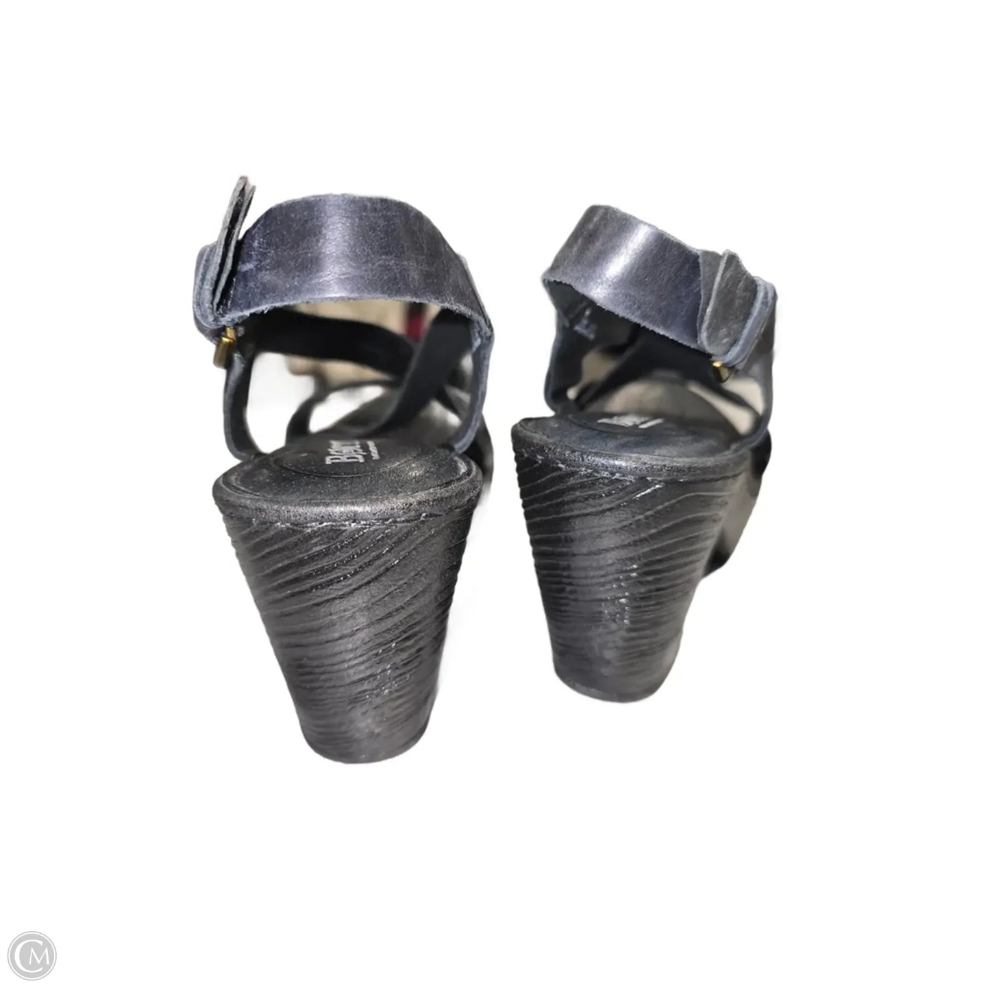 Sandals Heels Block By Born In Black, Size: 9