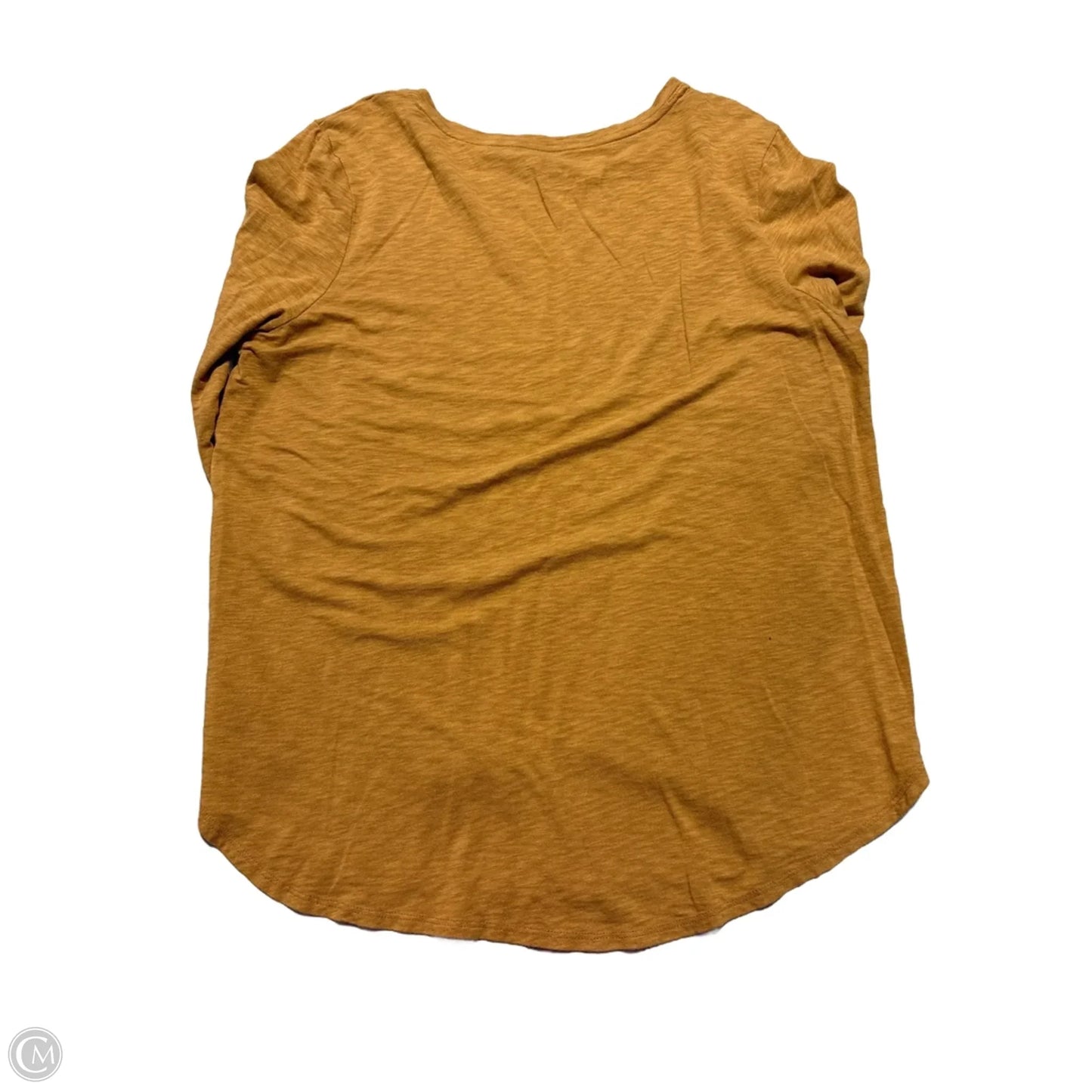 Top Long Sleeve By Tahari In Tan, Size: Xl