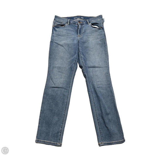 Jeans Straight By Old Navy In Blue Denim, Size: 10