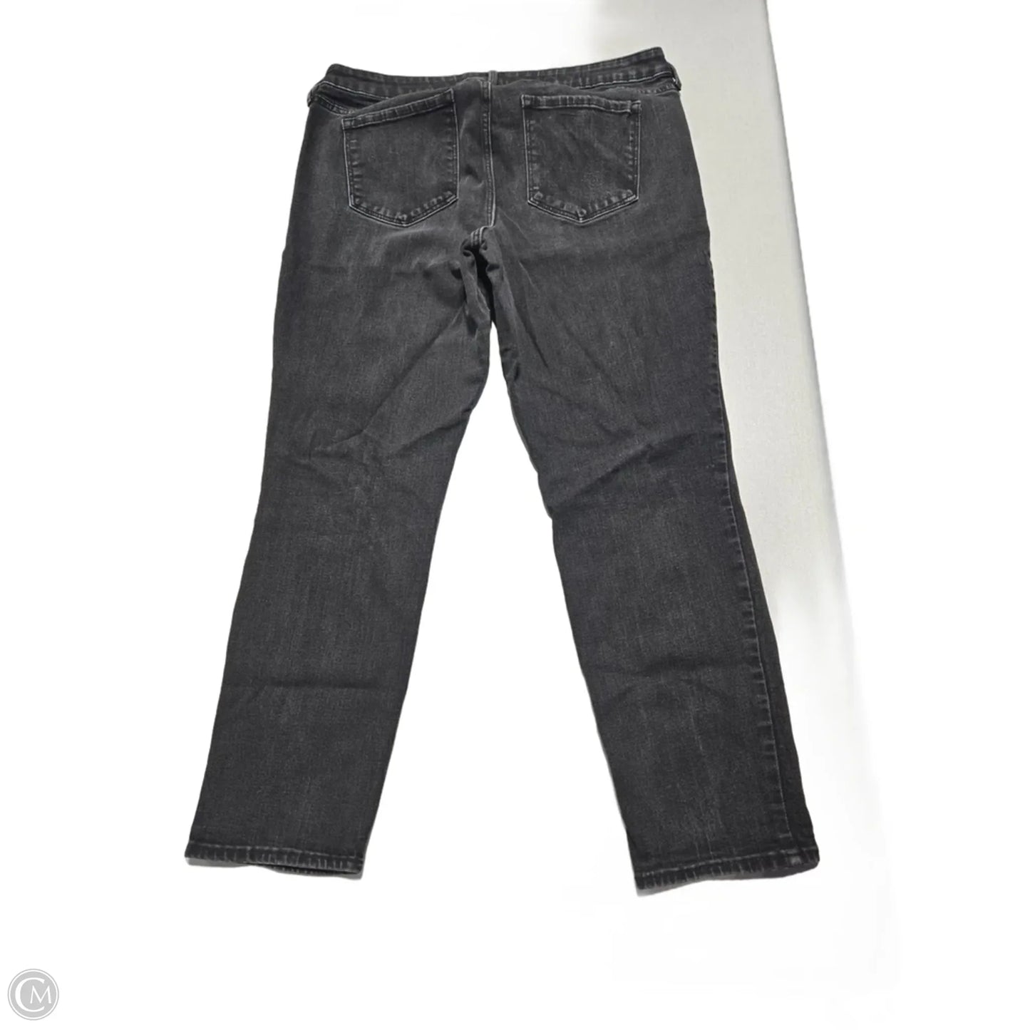 Jeans Skinny By Old Navy In Black Denim, Size: 16