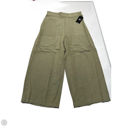 Pants Linen By Clara Sun Woo In Green, Size: S