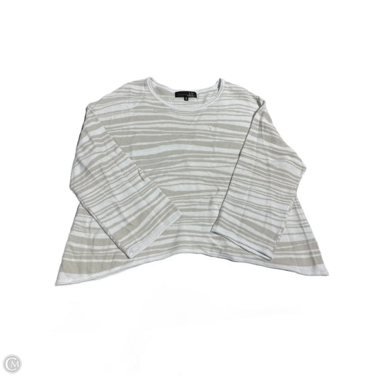 Sweater By Habitat In Tan & White, Size: M
