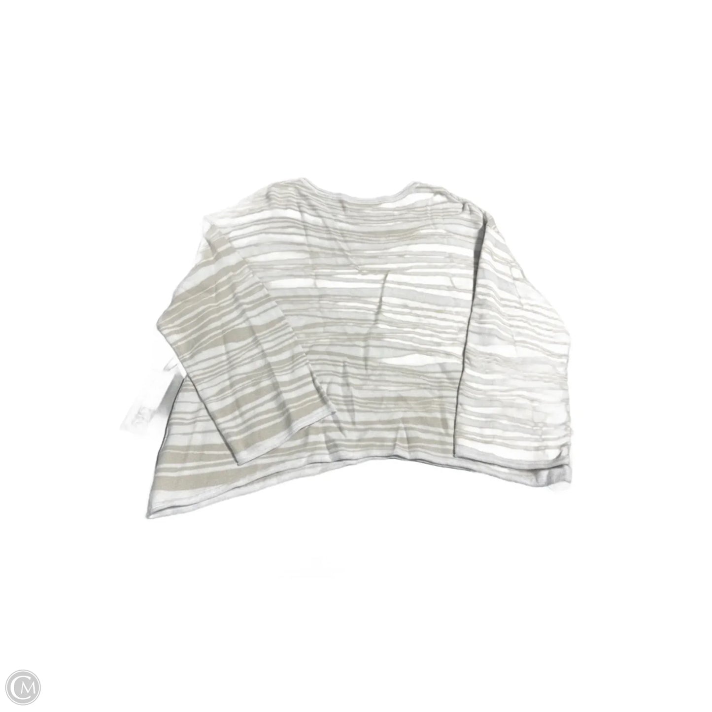 Sweater By Habitat In Tan & White, Size: M