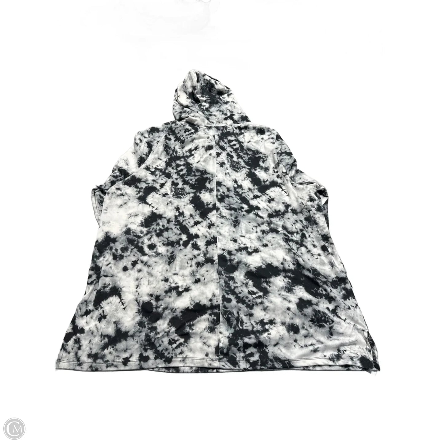 Top Long Sleeve By Rbx In Tie Dye Print, Size: 2x