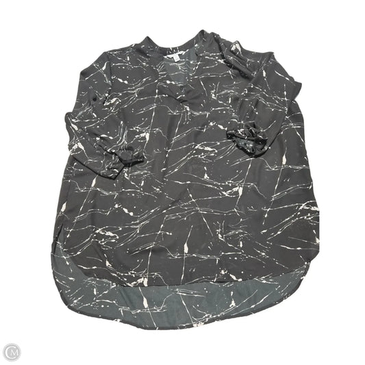 Top 3/4 Sleeve By Boutique + In Black, Size: 1x