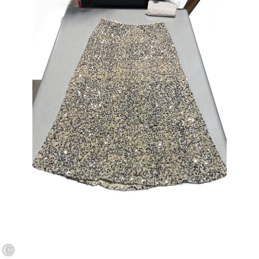 Skirt Maxi By Old Navy In Silver, Size: M