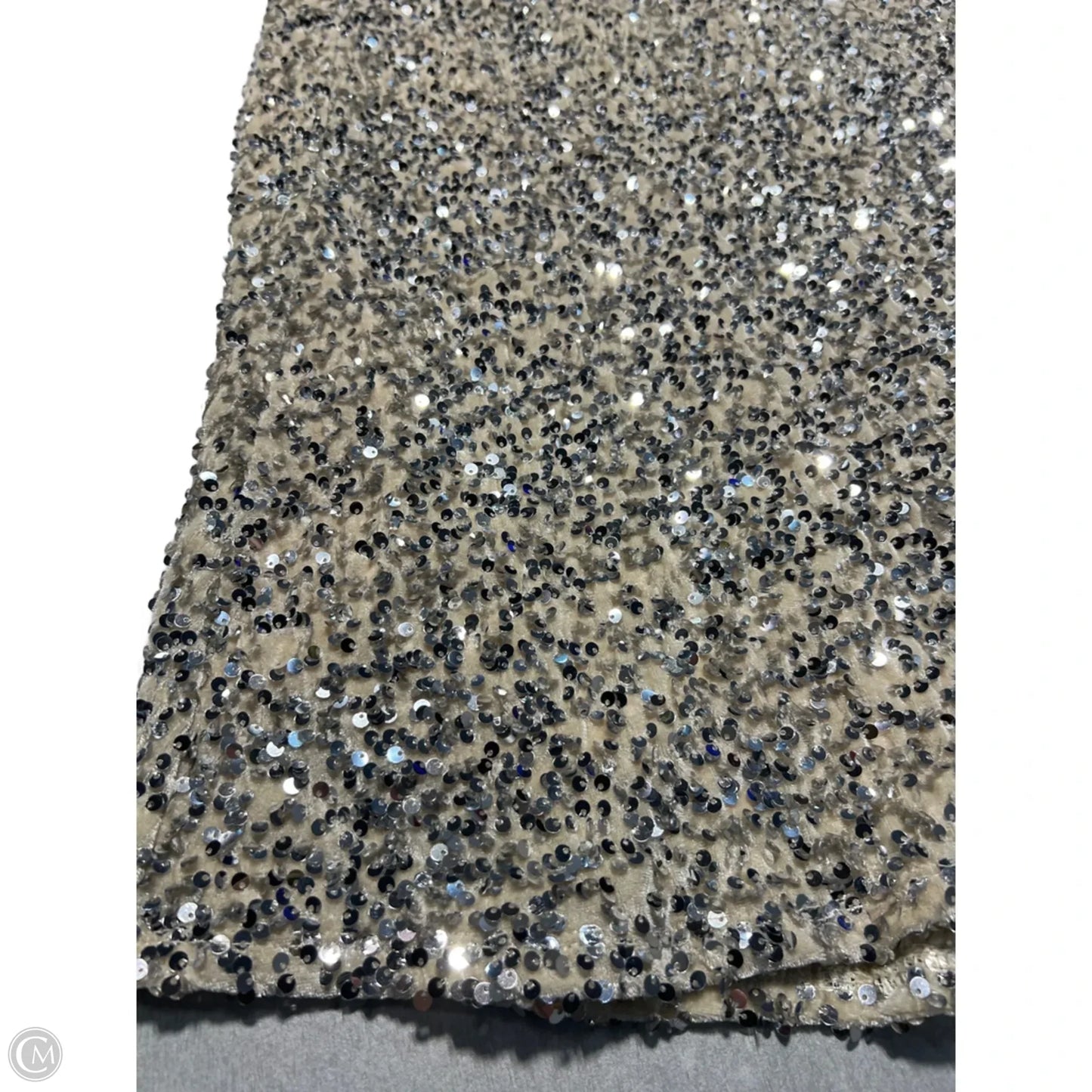 Skirt Maxi By Old Navy In Silver, Size: M