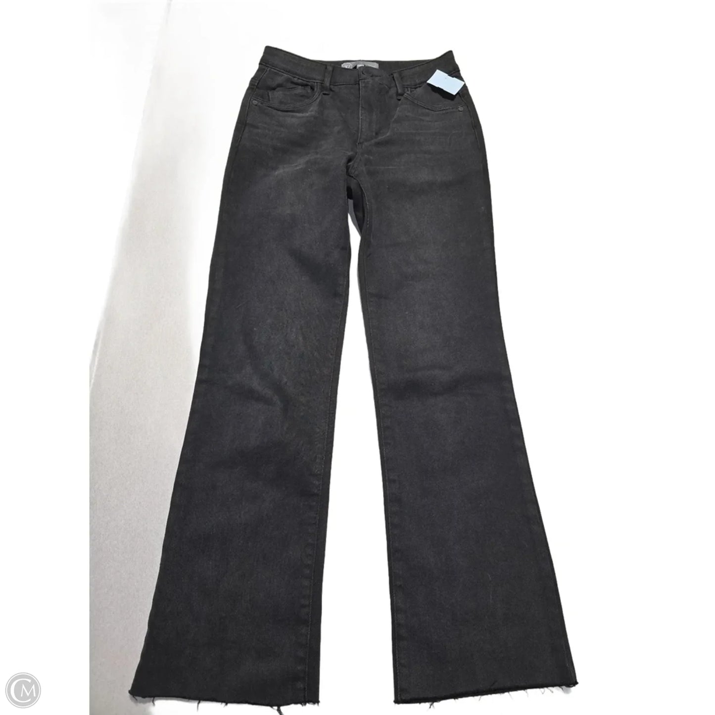 Jeans Flared By Wit & Wisdom In Black Denim, Size: 2