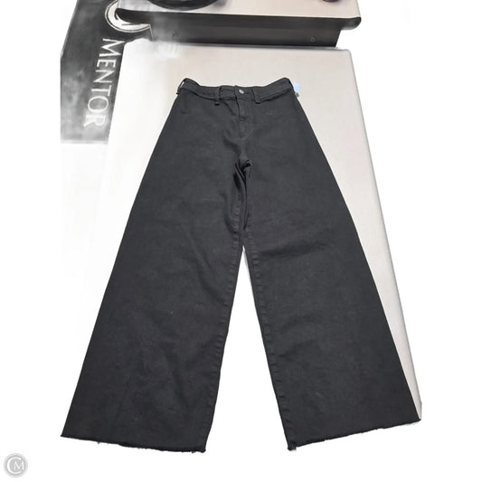 Jeans Flared By Universal Thread In Black Denim, Size: 4